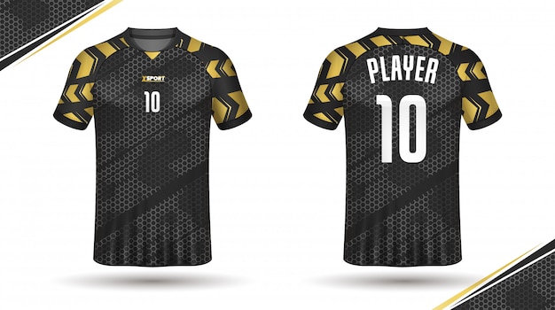 Premium Vector | Football shirt template