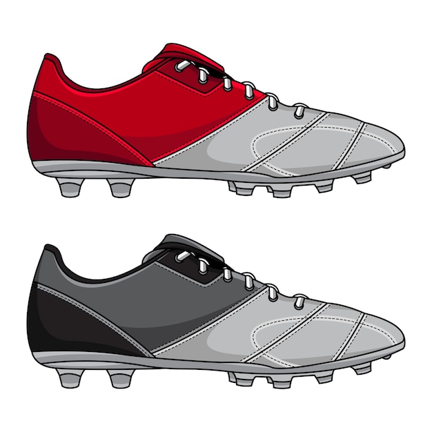 Premium Vector | Football shoes