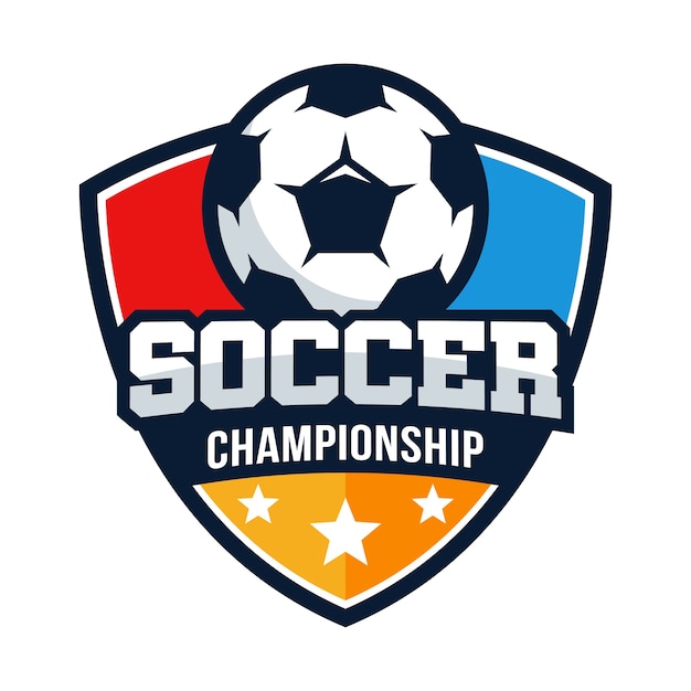 Download Free Football Soccer Championship Logo Vector Template Premium Vector Use our free logo maker to create a logo and build your brand. Put your logo on business cards, promotional products, or your website for brand visibility.