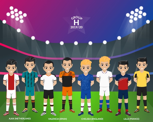 Download Free Football Soccer Kit From European Championship Group H Premium Use our free logo maker to create a logo and build your brand. Put your logo on business cards, promotional products, or your website for brand visibility.