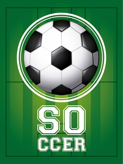 Premium Vector | Football soccer