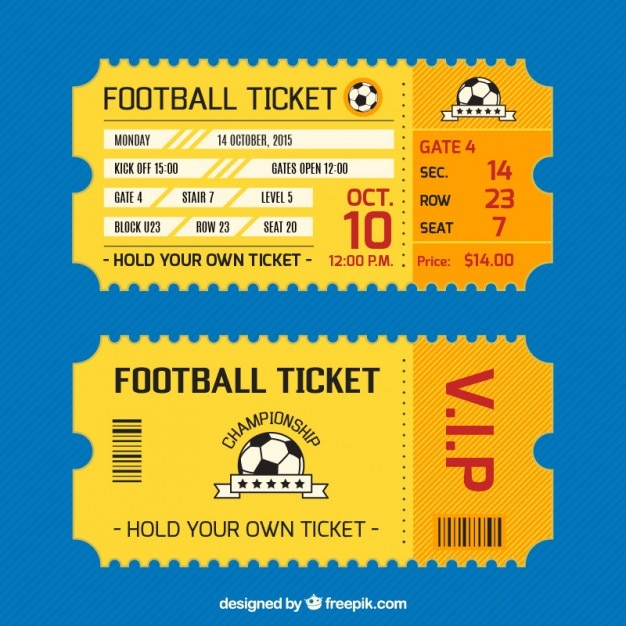 football ticket clipart - photo #34