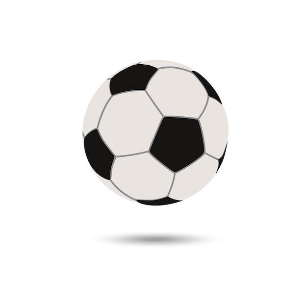 サッカーベクトルのサッカーボール プレミアムベクター