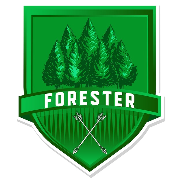 Download Free Forest Emblem Logo Premium Vector Use our free logo maker to create a logo and build your brand. Put your logo on business cards, promotional products, or your website for brand visibility.