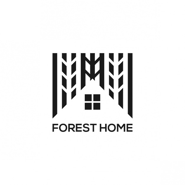 Download Free Forest Home Logo Design Premium Vector Use our free logo maker to create a logo and build your brand. Put your logo on business cards, promotional products, or your website for brand visibility.