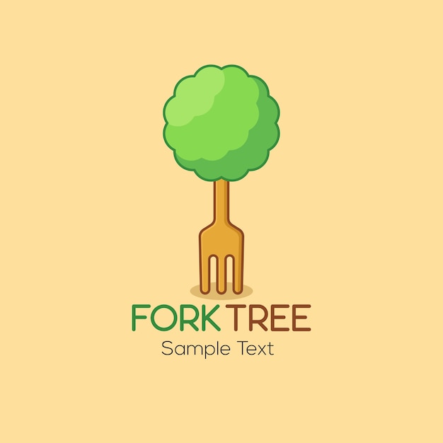 Download Free Fork Tree Logo Concept Premium Vector Use our free logo maker to create a logo and build your brand. Put your logo on business cards, promotional products, or your website for brand visibility.