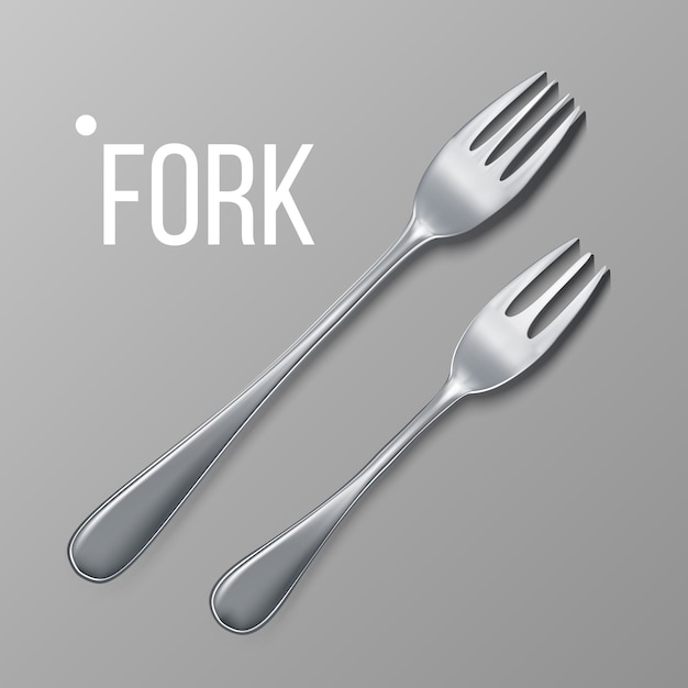 Fork vector | Premium Vector