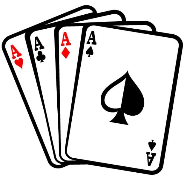 Download Four aces poker cards clip art | Free Vector