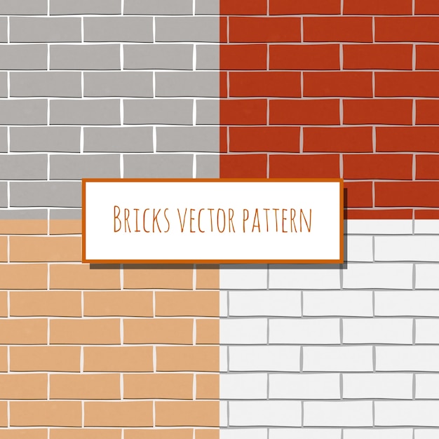 Four brick walls