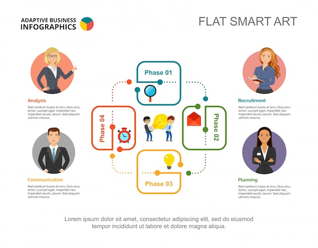 Four Step Process Chart High Res Vector Graphic Getty Images - Riset