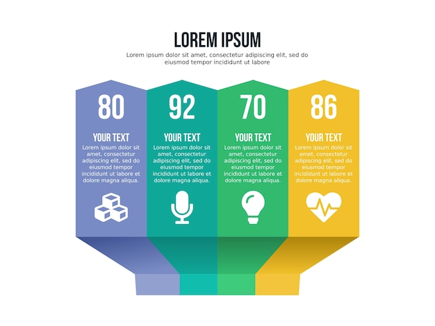 Download Free Four Up Infographic Element And Presentation Template Premium Vector Use our free logo maker to create a logo and build your brand. Put your logo on business cards, promotional products, or your website for brand visibility.
