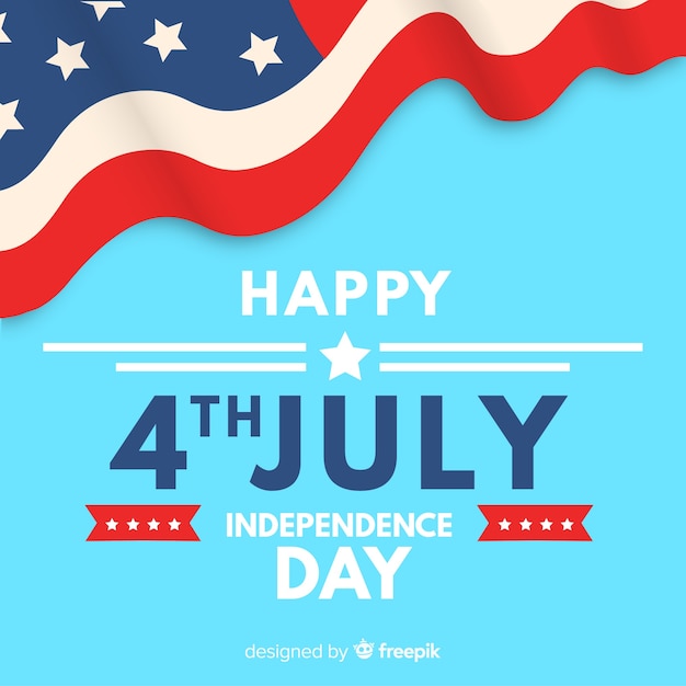 Free Vector | Fourth of july background