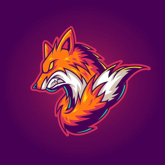 Download Free Fox Gaming Logo Premium Vector Use our free logo maker to create a logo and build your brand. Put your logo on business cards, promotional products, or your website for brand visibility.