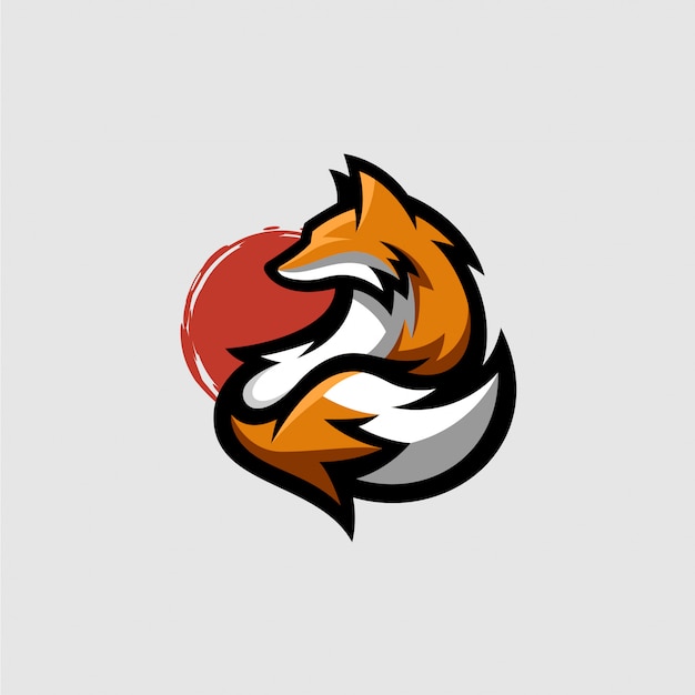 Download Fox logo | Premium Vector