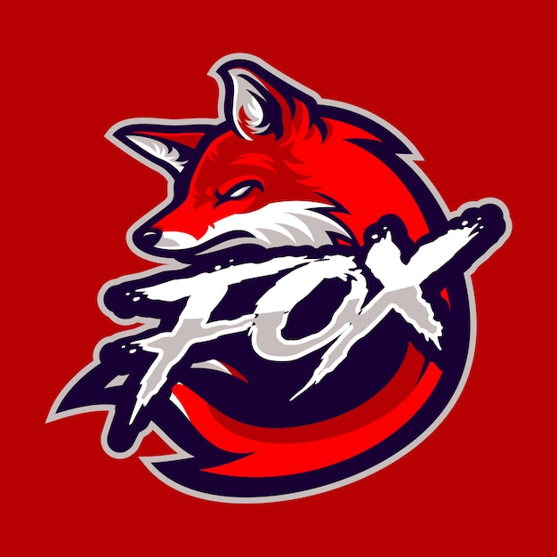 Premium Vector | Fox mascot for sport logo