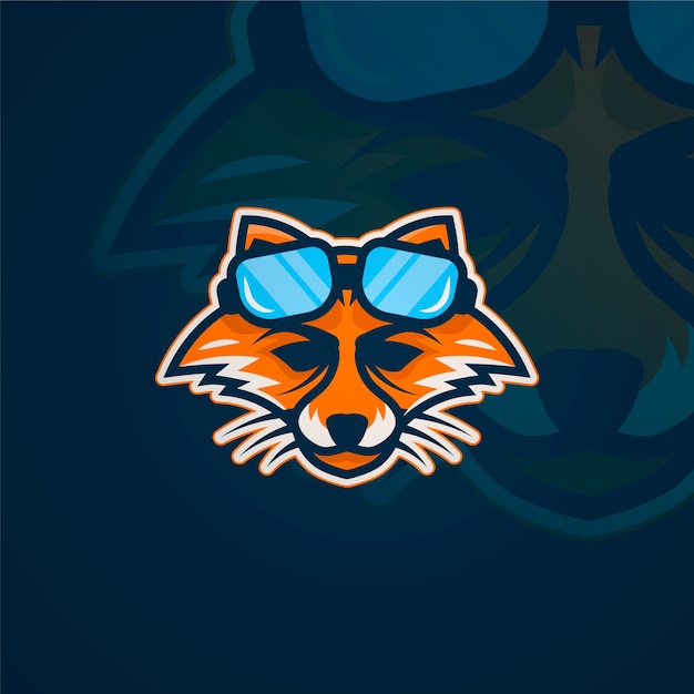 Download Free Fox With Glasses Mascot Logo Free Vector Use our free logo maker to create a logo and build your brand. Put your logo on business cards, promotional products, or your website for brand visibility.
