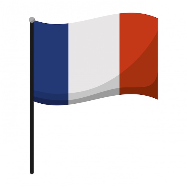 Download France flag emblem | Premium Vector