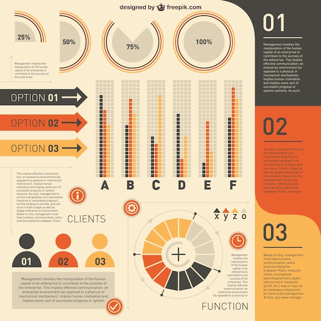 infographic template illustrator download