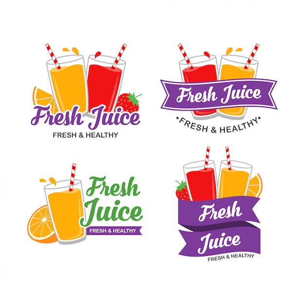 Download Free Fresh Juice Logo Design Vector Premium Vector Use our free logo maker to create a logo and build your brand. Put your logo on business cards, promotional products, or your website for brand visibility.