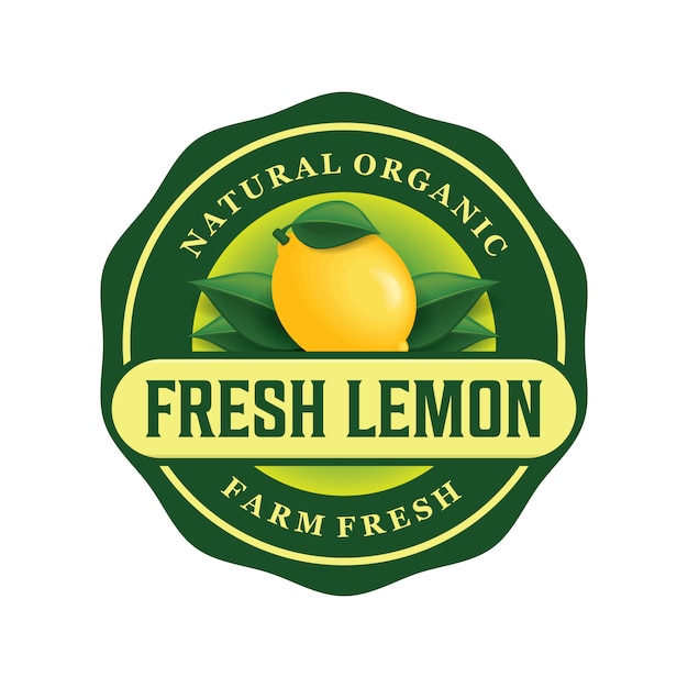 Download Free Fresh Lemon Logo Design Premium Vector Use our free logo maker to create a logo and build your brand. Put your logo on business cards, promotional products, or your website for brand visibility.