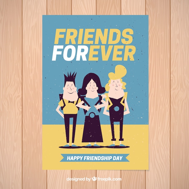 Friends forever card