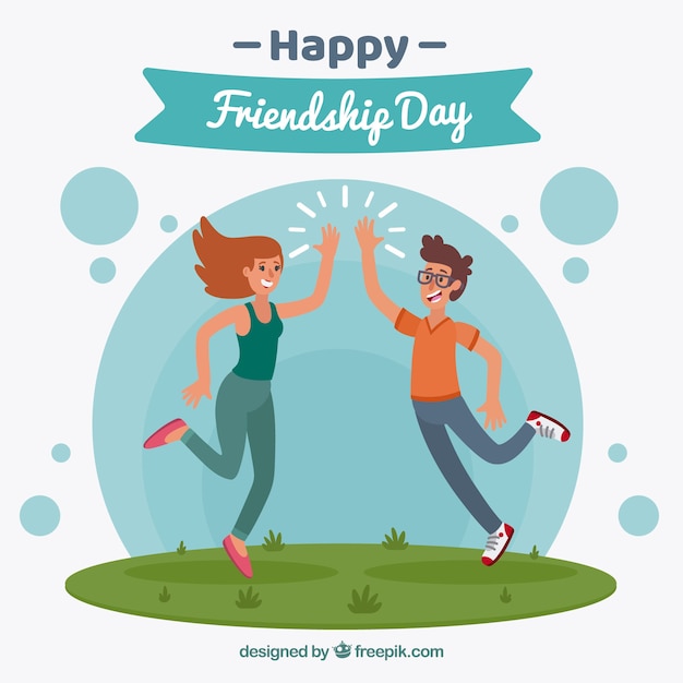 Download Free Download Free Friendship Day Background With Best Friends Vector Freepik Use our free logo maker to create a logo and build your brand. Put your logo on business cards, promotional products, or your website for brand visibility.