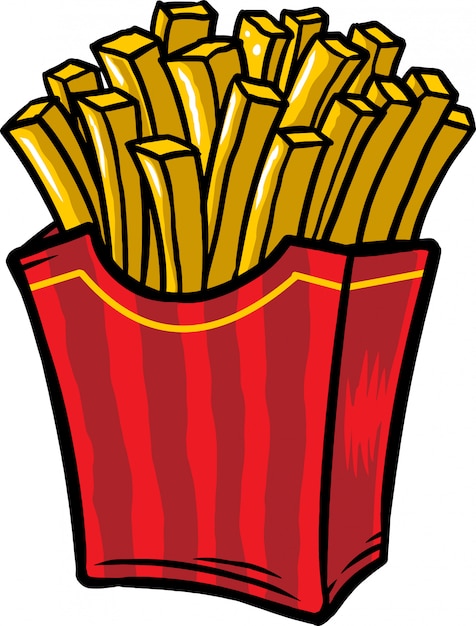 Premium Vector | Fries