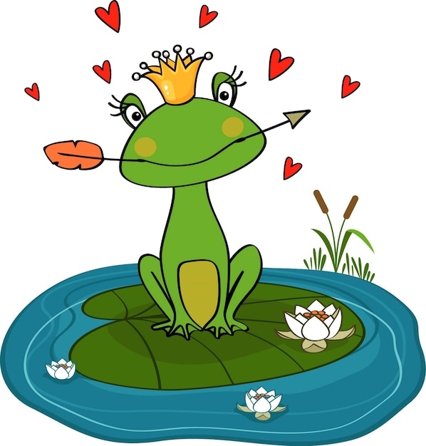 Download Frog princess Vector | Free Download