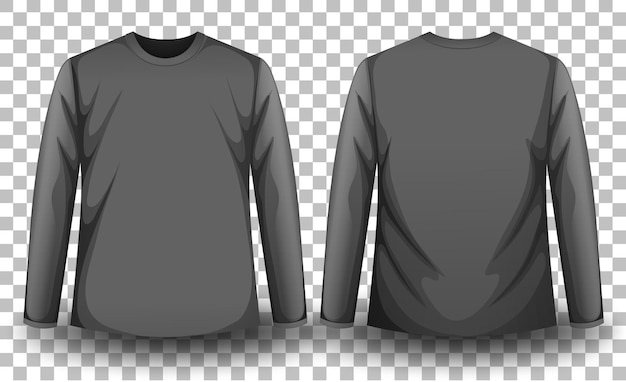 long sleeve tshirt vector