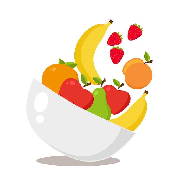 Download Free Vector | Fruit background design