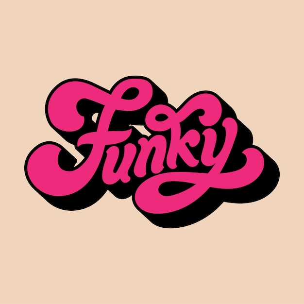 Download Free Download This Free Vector Funky Word Typography Style Illustration Use our free logo maker to create a logo and build your brand. Put your logo on business cards, promotional products, or your website for brand visibility.