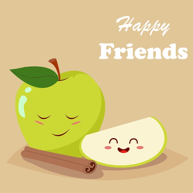 Download Free Funny Cartoon Cute Apple Character Isolated Illustration Use our free logo maker to create a logo and build your brand. Put your logo on business cards, promotional products, or your website for brand visibility.