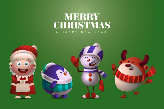 funny xmas zoom backgrounds