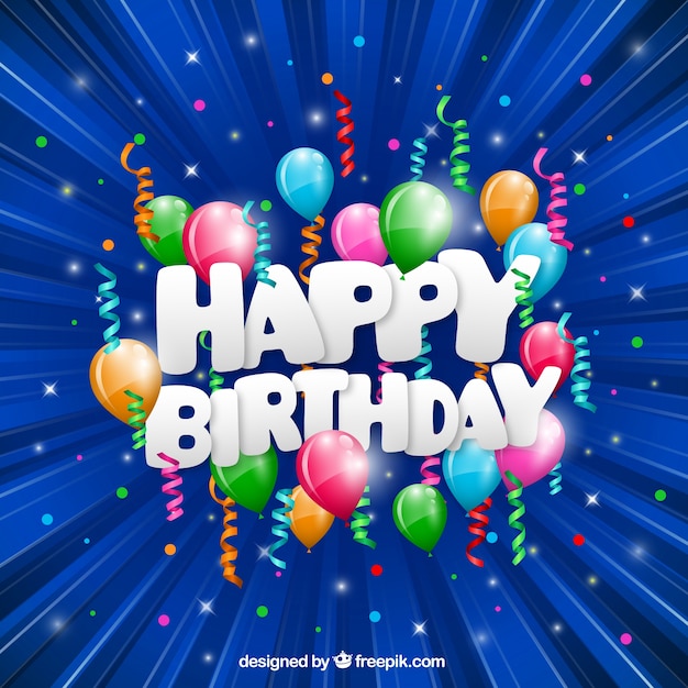 Free Vector | Funny happy birthday card