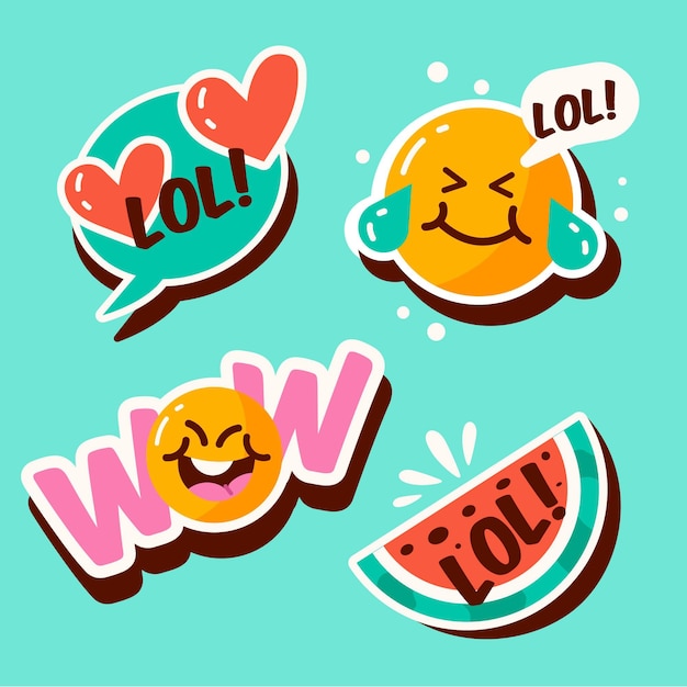 funny stickers free