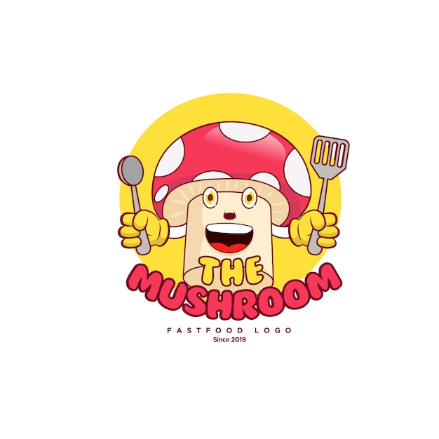 Download Free Funny Mushroom Logo Vector Mascot Premium Vector Use our free logo maker to create a logo and build your brand. Put your logo on business cards, promotional products, or your website for brand visibility.
