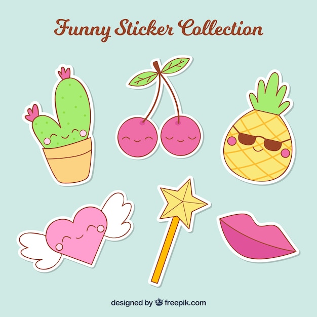 funny stickers free