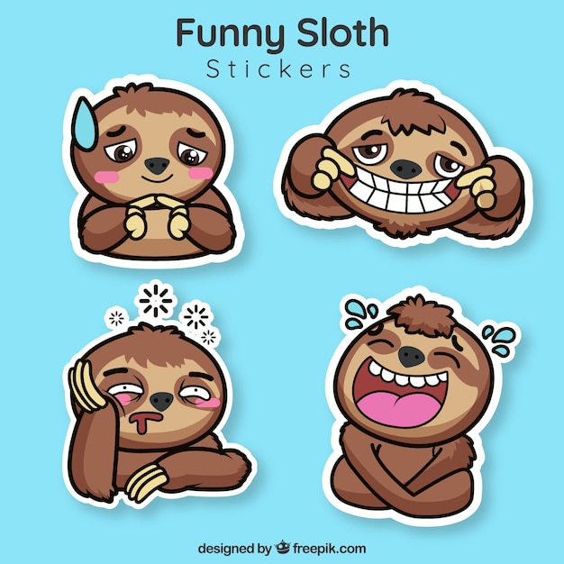 free funny stickers