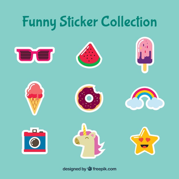 funny stickers free download