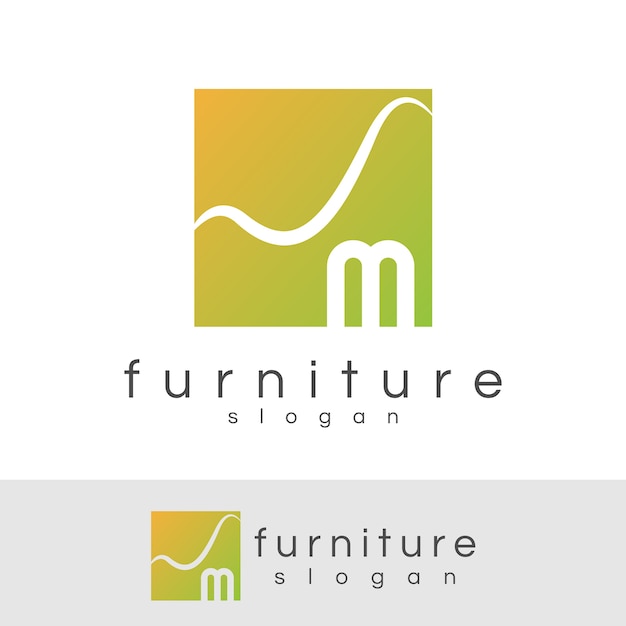 Download Free Furniture Initial Letter M Logo Design Premium Vector Use our free logo maker to create a logo and build your brand. Put your logo on business cards, promotional products, or your website for brand visibility.