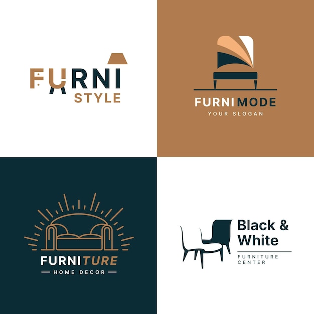Download Free Download Free Furniture Logo Collection Vector Freepik Use our free logo maker to create a logo and build your brand. Put your logo on business cards, promotional products, or your website for brand visibility.