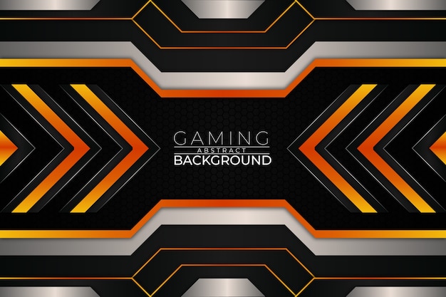 746 Gaming Background Orange Pics - MyWeb