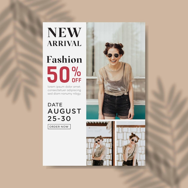 Premium Vector | Fyler fashion sale template