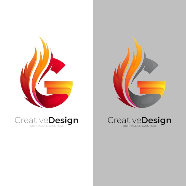 Fire Logo Design Elements Images Free Vectors Stock Photos Psd