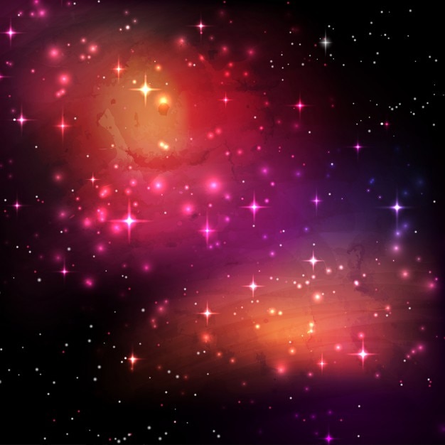 Galactic abstract background Vector | Free Download