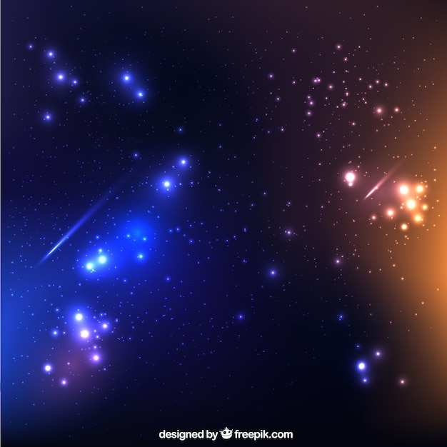 Galaxy background | Free Vector