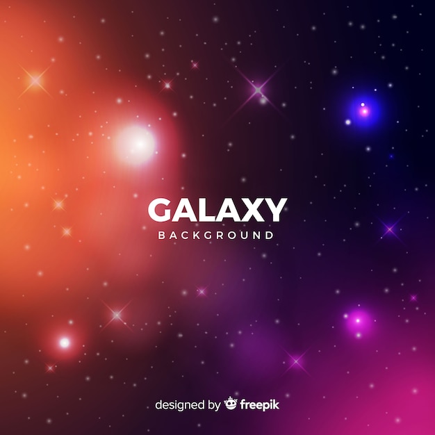 Galaxy background | Free Vector