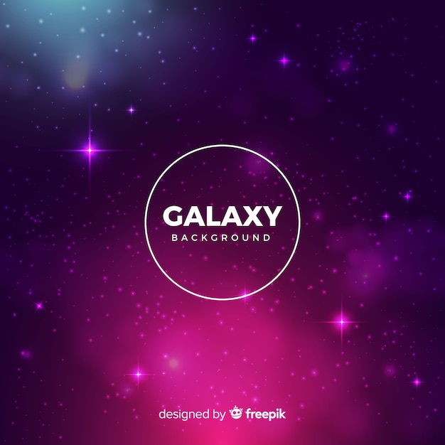 Galaxy background Vector | Free Download