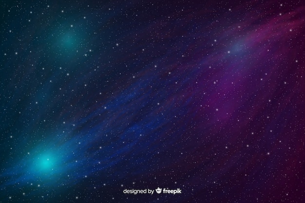 Galaxy Background Free Vector