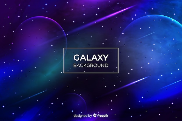 Free Vector | Galaxy background